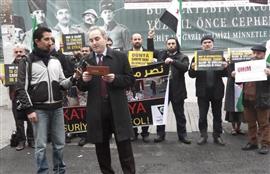 Suriye’Deki Sivil Ölümleri Karşısında Ucm’Nin Sessizliği Protesto Edildi!